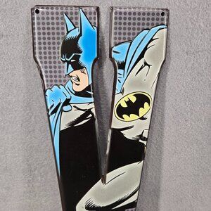 Open Road Brands Marvel Letter V Batman Metal Sign, 10" T x 5" W, Wall Decor